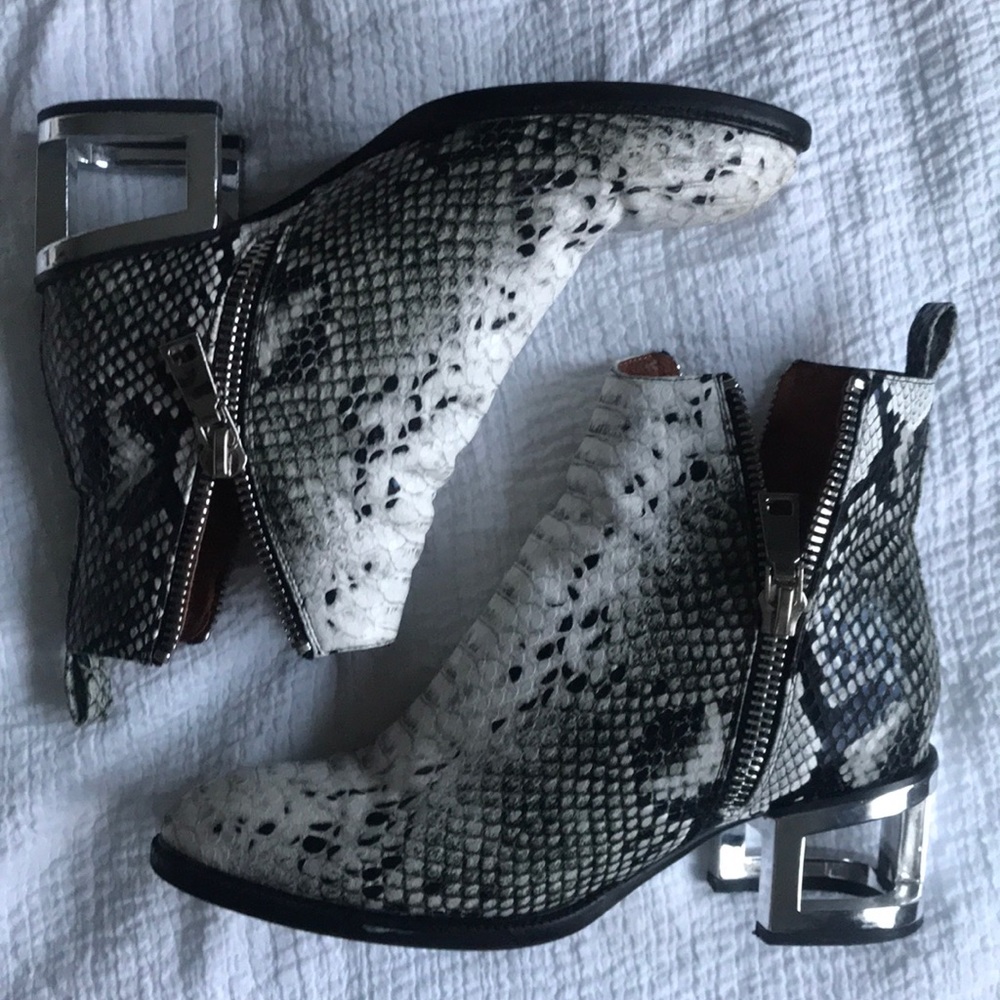 Jeffrey Campbell Snake Boone Booties